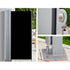 Instahut Side Awning Outdoor Blinds Sun Shade Retractable Screen 2X6M BK - Outdoorium