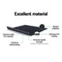 Instahut Side Awning Outdoor Blinds Sun Shade Retractable Screen 2X6M BK - Outdoorium