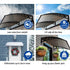 Instahut Window Door Awning 1mx4m Brown Hollow Sheet Plastic Frame | Outdoorium