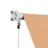 Instahut Window Fixed Pivot Arm Awning Outdoor Retractable Canopy 2.1X2.1M Beige - Outdoorium