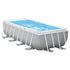 Intex 4.88m x 2.44m x 1.07m Prism Frame Rectangular Pool Set - Outdoorium