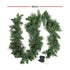 Jingle Jollys 1.8m Christmas Garland with LED lights Party Xmas Decorations - Outdoorium