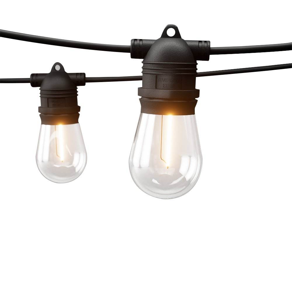 Jingle Jollys 23m Festoon Lights String Lights Outdoor Decor - Outdoorium