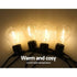77m LED Festoon String Lights Outdoor Garden - Outdoorium