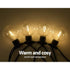 23m LED Festoon String Lights 20 Bulbs Kits G80 - Outdoorium