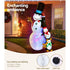 Jingle Jollys Christmas Inflatable Snowman 2.4M Illuminated Decorations | Outdoorium