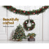 Jingle Jollys 2.7m Christmas Garland with Decorations Xmas Wedding Party - Outdoorium
