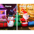 Jingle Jollys Christmas Inflatable Tree Snowman 2.7M Illuminated Decorations - Outdoorium