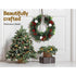 Jingle Jollys 2FT 60CM Christmas Wreath with Decor Xmas Tree Decoration - Outdoorium
