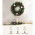 Jingle Jollys 2FT 60CM Christmas Wreath with Decor Xmas Tree Decoration - Outdoorium