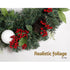 Jingle Jollys 2FT 60CM Christmas Wreath with Decor Xmas Tree Decoration - Outdoorium
