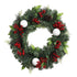Jingle Jollys 2FT 60CM Christmas Wreath with Decor Xmas Tree Decoration - Outdoorium