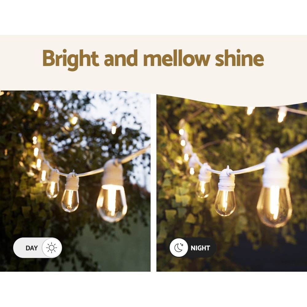 86M LED Festoon Light Outdoor String Light - Outdoorium