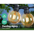 68m LED Festoon Lights Sting Lighting Kits Outdoor - Outdoorium
