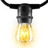 74m LED Festoon String Lights Outdoor Garden - Outdoorium