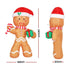Jingle Jollys Christmas Inflatable Gingerbread Man 2.4M Illuminated Decorations | Outdoorium