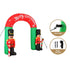 Jingle Jollys Christmas Inflatable Archwary Nutcracker 3M Illuminated Decorations - Outdoorium