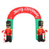 Jingle Jollys Christmas Inflatable Archwary Nutcracker 3M Illuminated Decorations - Outdoorium