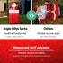Jingle Jollys Christmas Inflatable Santa Pop Up 1.8M Illuminated Decorations - Outdoorium