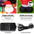 Jingle Jollys Christmas Inflatable Santa 2.4M Illuminated Decorations | Outdoorium