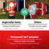Jingle Jollys Christmas Inflatable Santa 2.4M Illuminated Decorations | Outdoorium