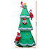 Jingle Jollys Christmas Inflatable Santa Tree 5M Illuminated Decorations | Outdoorium