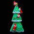 Jingle Jollys Christmas Inflatable Santa Tree 5M Illuminated Decorations | Outdoorium