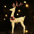 1.5M Christmas Lights Reindeer 100 LED Decorations Jingle Jollys | Outdoorium