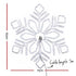 0.82M Christmas Lights 304 LED Snow Motif Light Decorations Jingle Jollys - Outdoorium