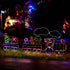 2.1M Christmas Lights 631 LED Train Motif Light Decorations Jingle Jollys - Outdoorium