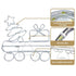 2.1M Christmas Lights 631 LED Train Motif Light Decorations Jingle Jollys - Outdoorium