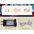 0.96M Christmas Lights Merry Christmas 288 LED Decorations Jingle Jollys - Outdoorium