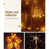 2.1M Christmas Tree LED Solar Warm Jingle Jollys - Outdoorium
