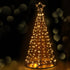 2.1M Christmas Tree LED Solar Warm Jingle Jollys - Outdoorium