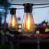 Jingle Jollys LED Solar Festoon Lights 23m String Light Outdoor - Outdoorium