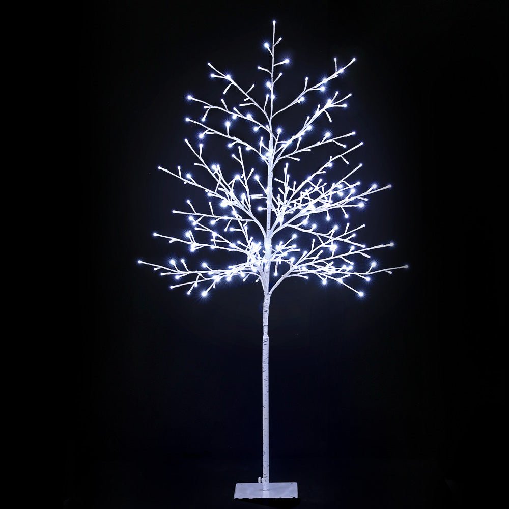 Jingle Jollys Solar Christmas Tree 1.5M 304 LED Trees With Lights - Outdoorium