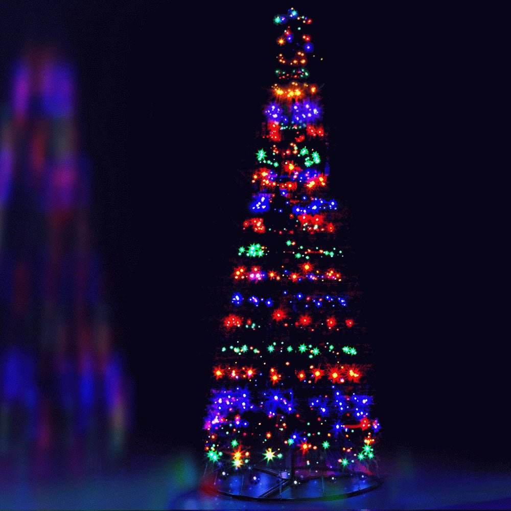 3.6M Christmas Tree 400 LED Solar Jingle Jollys - Outdoorium