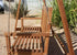 Kid Outdoor Hardwood Garden Swing - Outdoorium