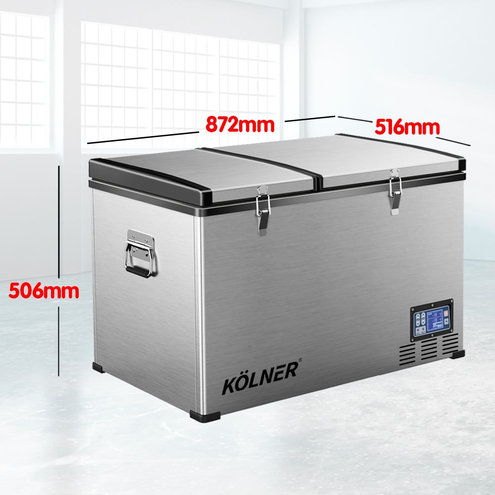 Kolner 80l Portable Fridge Cooler Freezer Camping Car Travel Refrigerator - Outdoorium