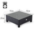LONDON RATTAN 1pc Coffee Table Outdoor Wicker Sofa Furniture Lounge Garden - Outdoorium