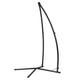 Gardeon Hammock Chair Steel Stand Outdoor Furniture Heavy Duty Black | Home & Garden > Hammocks