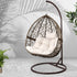 Outdoor Hanging Swing Chair - Brown - Outdoorium