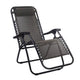 Gardeon Zero Gravity Chair Folding Outdoor Recliner Adjustable Sun Lounge Camping Grey | Outdoorium