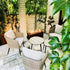 Planika Galio Corten Outdoor Gas Fireplace Automatic - Outdoorium