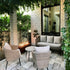 Planika Galio Corten Outdoor Gas Fireplace Automatic - Outdoorium