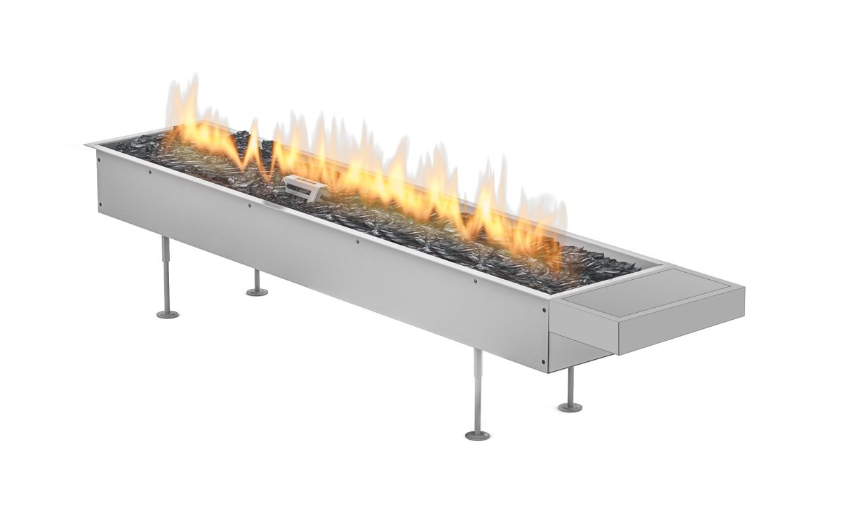 Planika Galio Outdoor Gas Fireplace Insert - Manual Series - Outdoorium