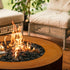 Planika Galio Star Corten Outdoor Gas Fire Pit - Custom Size - Outdoorium