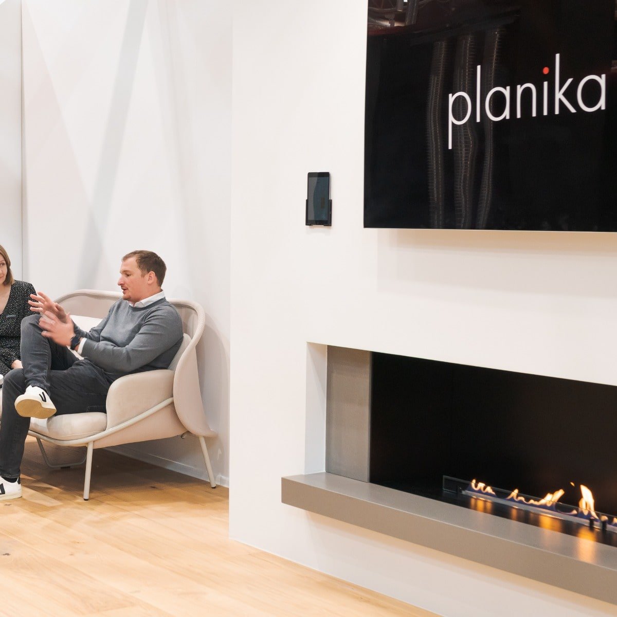Planika Prime Fire 790 Forma 1000 Bioethanol Fireplace - Outdoorium