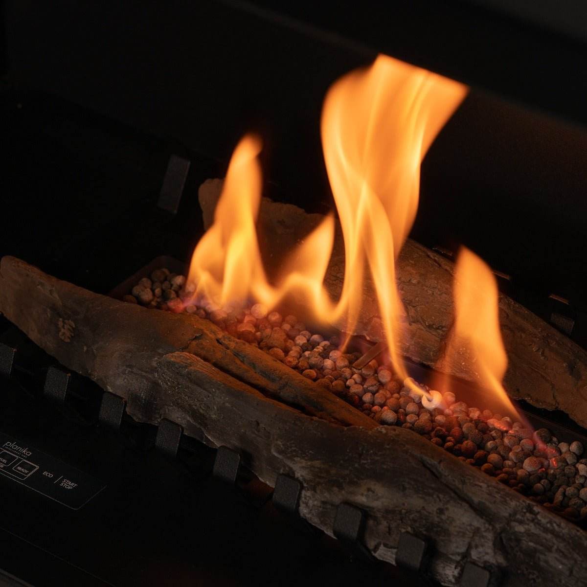 Planika Senso Grate + Logs Decoration set - Outdoorium