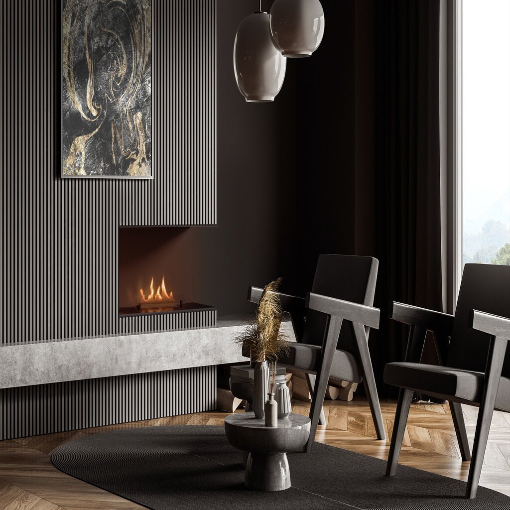 Planika SENSO Net Zero fireplace with BEV Technology - Outdoorium